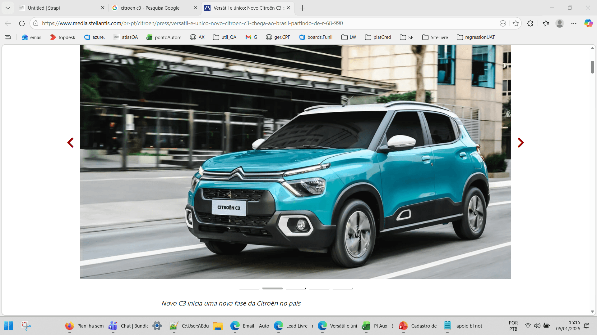 Imagem do veículo Citroen C3